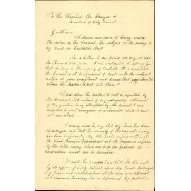 Encroachment in his property by Constable Street - Alex Wilson