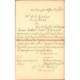 Application for leave to play in Newtown Park - Football club