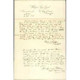 Opinion regarding serving notice of intention to sell in account of arrears of rates - City Solicitor