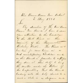 State of Hutt Road - Kaiwharawhara Town District Board