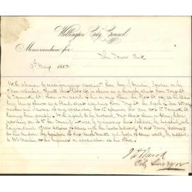 Application for leave for formation of new street - John Martin