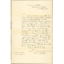 Complaint regarding night soil contractor - John Jekyll