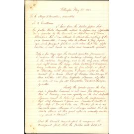 Edwards & Green's application for relaxation of building regulations - E J Jones