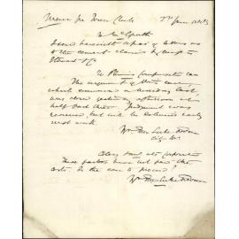 Forwarding correspondence regarding McGraths consent - City Solicitor