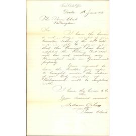 Crown Lands Rating Act 1882, not adopted - Town Clerk Dunedin
