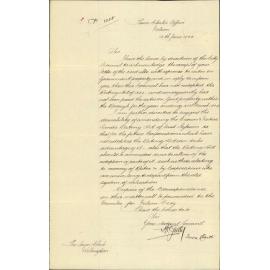 Crown Lands Rating Act 1882 - Town Clerk Nelson