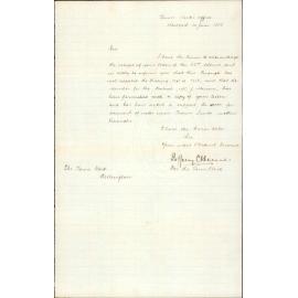 Crown Lands Rating Act 1882 - Town Clerk Westport