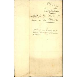 Application for 3/4" service to house on The Terrace - Edward Anderson