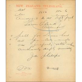 Query regarding voting for special loans - Town Clerk Auckland