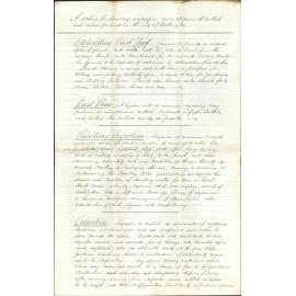 Re scheme for disposal of rubbish etc - John Wilson