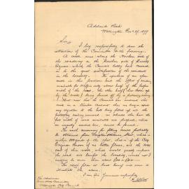 Re filling in roadway, Sussex Square - H S Glow