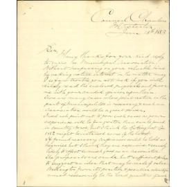 Municipal Association - Town Clerk Masterton