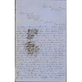 Re occupying Town Belt - John Collins