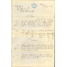 Re City Engineer's report - City Engineer