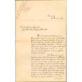 Re formation of portion Grant Road - George Street residents