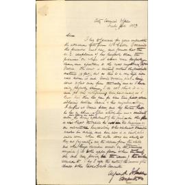 Complaint as to state of Morris Premises - Inspector of Nuisances