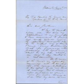 Re report of Inspector of Nuisances - M Monaghan