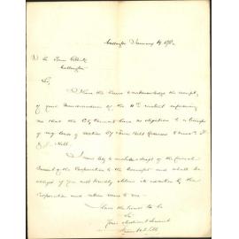 Re transfer of Town Belt reserves lease - Frank Wills