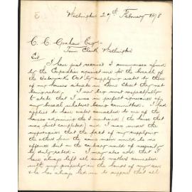 Re breach of Waterworks Act - Thomas Bond