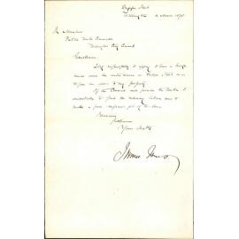 Re bridge across water course in Duppa Street - James Jones