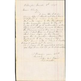 Re burst pipes - John McLean, Contractor