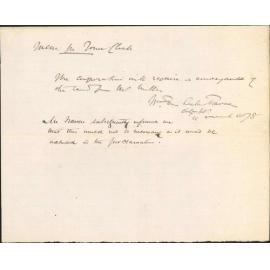 Re memo re Mr Millar's land, conveyance to Corporation - City Solicitor