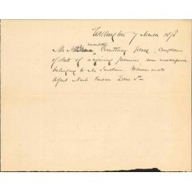 Re Acquiring premises belonging to a Jim Sullivan-City Engineer