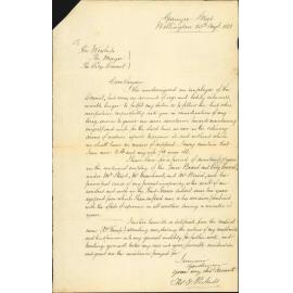 Petition to the council for relief - Thomas Pickess