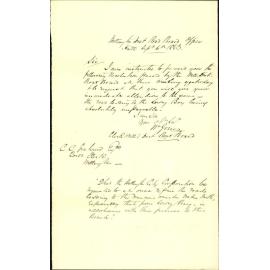 Asking for repairs to Lowry Bay Road to Wainuiomata - Wellington Harbour Board