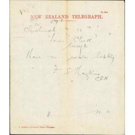 Re water supply rates - Town Clerk, Christchurch