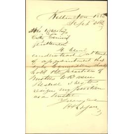 Requiring trusteeship of Basin Reserve - H J Logan