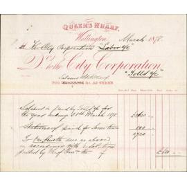 Re account re salaries to be passed through committee - Wharfinger