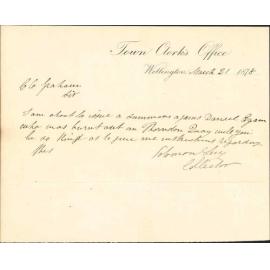 Cancel rates for Railway Hotel as it was destroyed by fire - Mace and Arkell