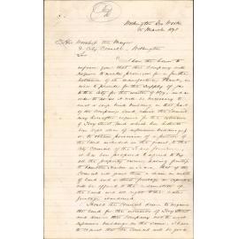 Re extension of gas works - Wellington Gas Works