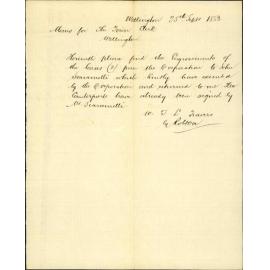 Forwarding leases to Scaramelli for seal of the Corporation - City Solicitor