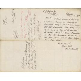 Re building cottages upon Town Acre 202 - Hart and Buckley