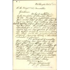 Petition regarding present condition of Hankey Street