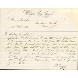 Complaining of the state of Arlington street - W H Fordham