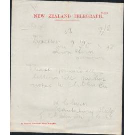 Re change in address for forwarding letters - Town Clerk, Lyttleton