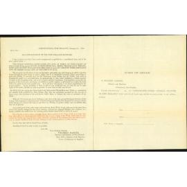 Asking for subscription to the Consolidated Law of New Zealand - Wilfred Badger