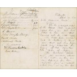 Re laying water to Adelaide Road - residents of Adelaide Road