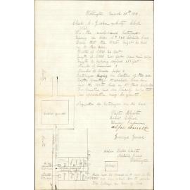 Re connecting to water mains - ratepayers, Town Acre 743