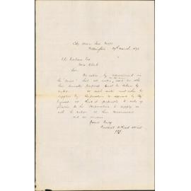 Re water by meter - Waddell McLeod and Weir