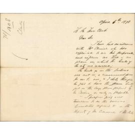 Re interview with Mr Climie, re levels of the city - W Clark