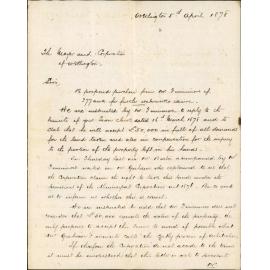 Re proposed purchase of 377 acres for future waterworks reserve - Barton and Fitzgerald