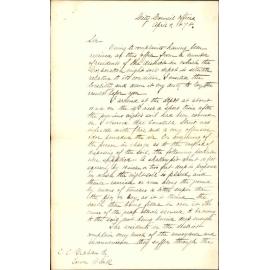 Re report of complaints from residents in the vicinity of the night-soil depot - Inspector of Nuisances