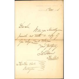 Asking for copy of bylaws - Town Clerk Martin