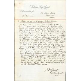 Claiming £100 on behalf of trustees of Sinclairs in account of damage to locomotive engine - Buckley, Stafford and Fitzherbert