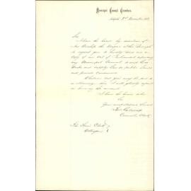 Asking for information regarding corporation and gas companies - Town Clerk Ashfield NSW