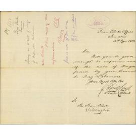 Query as to rate of wages of Corporation labourers - Town Clerk Timaru